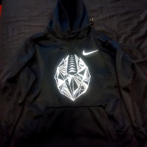 ⭐ Nike Black Logo Pullover moisture wicking material 💥